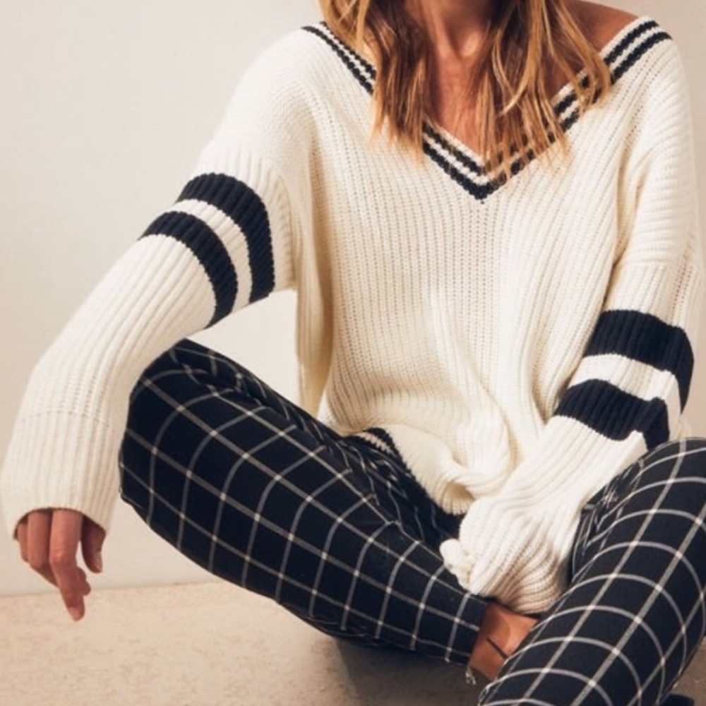 Kendall & Kylie Varsity Sweater